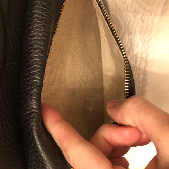 Black Gucci soho authentic women’s mini backpack - Picture 5 of 16